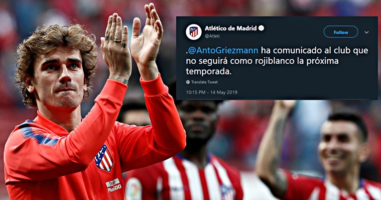 Atletico potvrdio: Griezmann napušta klub, Marca otkrila i gdje ide